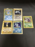 5 Card Lot of Vintage NEO GENESIS Holofoil Trading Card from Huge Collector