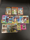15 Card Lot of Vintage 1970's Baseball Cards from Huge Estate Haul with Rookies and Stars and More!