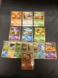 15 Card Lot of Japanese Vintage Pokemon NEO GENESIS Trading Cards from Nice Collection
