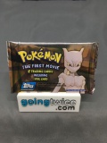 Factory Sealed 1999 Pokemon Topps The First Movie 8 Card Trading Card Pack