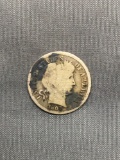 1903-O United States Barber Silver Dime - 90% Silver Coin from Estate