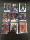 9 Card Lot of BASKETBALL ROOKIE CARDS all Newer Years with Stars and Prospects