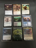 9 Card Lot of Magic the Gathering Gold Symbol RARES & MYTHIC RARES from Collection