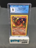 CGC Graded 2000 Pokemon Team Rocket 1st Edition #32 DARK CHARMELEON Trading Card - MINT 9