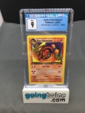 CGC Graded 2000 Pokemon Team Rocket 1st Edition #32 DARK CHARMELEON Trading Card - MINT 9