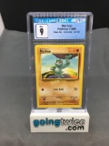CGC Graded 1999 Pokemon Base Set Unlimited #52 MACHOP Trading Card - MINT 9