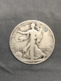 1941-S United States Walking Liberty Silver Half Dollar - 90% Silver Coin from Estate