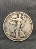 1936-S United States Walking Liberty Silver Half Dollar - 90% Silver Coin from Estate