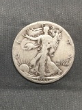 1943-S United States Walking Liberty Silver Half Dollar - 90% Silver Coin from Estate