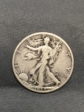 1933-S United States Walking Liberty Silver Half Dollar - 90% Silver Coin from Estate