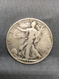1936-S United States Walking Liberty Silver Half Dollar - 90% Silver Coin from Estate