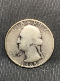 1935-S United States Washington Silver Quarter - 90% Silver Coin from Estate