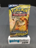 Factory Sealed Pokemon Sun & Moon UNBROKEN BONDS 10 Card Booster Pack