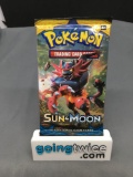 Factory Sealed Pokemon SUN & MOON Base Set 10 Card Booster Pack