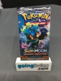 Factory Sealed Pokemon Sun & Moon BURNING SHADOWS 10 Card Booster Pack