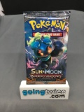 Factory Sealed Pokemon Sun & Moon BURNING SHADOWS 10 Card Booster Pack