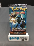 Factory Sealed Pokemon Sun & Moon BURNING SHADOWS 10 Card Booster Pack