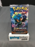 Factory Sealed Pokemon Sun & Moon BURNING SHADOWS 10 Card Booster Pack