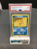 PSA Graded 1999 Pokemon Base Set Unlimited #65 STARYU Trading Card - MINT 9