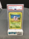 PSA Graded 1999 Pokemon Base Set Unlimited #55 NIDORAN Trading Card - MINT 9