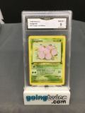 GMA Graded 1999 Pokemon Jungle 1st Edition #52 EXEGGCUTE Trading Card - NM-MT 8