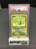 PSA Graded 2000 Pokemon Team Rocket 1st Edition #63 ODDISH Trading Card - GEM MINT 10