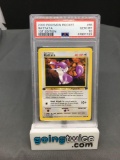 PSA Graded 2000 Pokemon Team Rocket 1st Edition #66 RATTATA Trading Card - GEM MINT 10