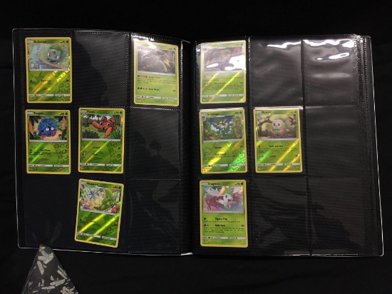 Binder of Modern Pokemon Cards with Holofoils Reverse holos and more!
