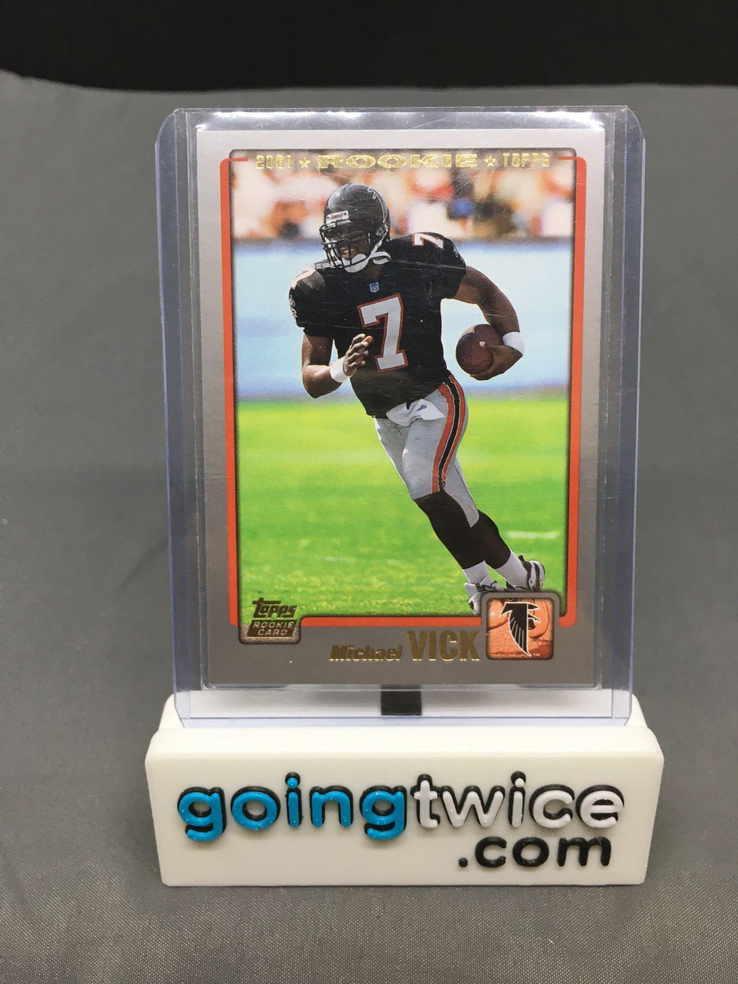 2001 Topps Football #311 MICHAEL VICK Rookie | Proxibid