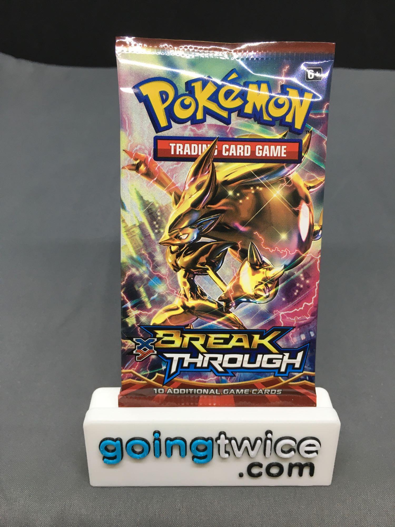 Factory Sealed Pokemon XY BREAKthrough 10 Card | Proxibid