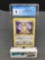 CGC Graded 1999 Pokemon Jungle 1st Edition #56 MEOWTH Trading Card - MINT 9