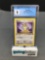 CGC Graded 1999 Pokemon Jungle 1st Edition #56 MEOWTH Trading Card - MINT 9