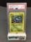 PSA Graded 1999 Pokemon Base Set Unlimited #66 TANGELA Trading Card - GEM MINT 10