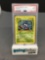 PSA Graded 1999 Pokemon Base Set Unlimited #66 TANGELA Trading Card - MINT 9