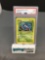 PSA Graded 1999 Pokemon Base Set Unlimited #66 TANGELA Trading Card - MINT 9