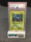 PSA Graded 1999 Pokemon Base Set Unlimited #66 TANGELA Trading Card - MINT 9