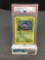 PSA Graded 1999 Pokemon Base Set Unlimited #66 TANGELA Trading Card - MINT 9