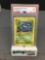 PSA Graded 1999 Pokemon Base Set Unlimited #66 TANGELA Trading Card - MINT 9