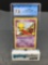 CGC Graded 2000 Pokemon Team Rocket 1st Edition #49 ABRA Trading Card - NM+ 7.5