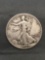 1943 United States Walking Liberty Silver Half Dollar - 90% Silver Coin from Estate
