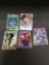 5 Card Lot of Hand Signed SEAHAWKS Vintage Football Trading Cards