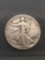 1942 United States Walking Liberty Silver Half Dollar - 90% Silver Coin from Estate