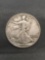 1942-S United States Walking Liberty Silver Half Dollar - 90% Silver Coin from Estate