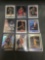 9 Card Lot of Basketball ROOKIE Cards - Mostly Modern Years - Prizms, Future Stars and More!
