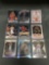 9 Card Lot of Basketball ROOKIE Cards - Mostly Modern Years - Prizms, Future Stars and More!