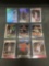 9 Card Lot of Basketball ROOKIE Cards - Mostly Modern Years - Prizms, Future Stars and More!
