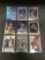 9 Card Lot of Basketball ROOKIE Cards - Mostly Modern Years - Prizms, Future Stars and More!