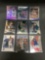 9 Card Lot of Basketball ROOKIE Cards - Mostly Modern Years - Prizms, Future Stars and More!