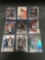 9 Card Lot of Basketball ROOKIE Cards - Mostly Modern Years - Prizms, Future Stars and More!