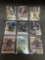 9 Card Lot of Football ROOKIE Cards - Mostly Modern Years - Prizms, Future Stars and More!